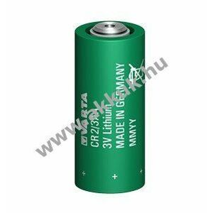 Varta lithium elem típus CR 2/3 AA 3V 1, 35Ah (LiMnO2) kép