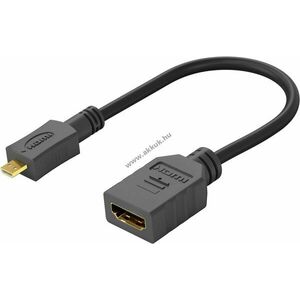 Micro HDMI - HDMI adapter - Kiárusítás! kép