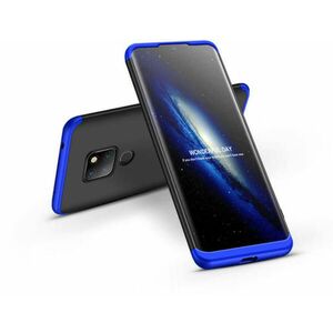 360 Full Protection 3in1 - Huawei Mate 20 case blue/black (GK0298) kép