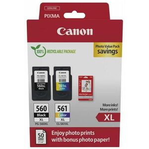 PG-560 XL + CL-561 XL Photo Value Pack (3712C008) kép