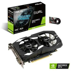 GeForce GTX 1650 Dual OC 4GB GDDR5 (DUAL-GTX1650-O4G/90YV0CV2-M0NA00) kép