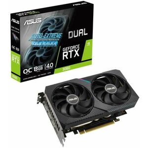 GeForce RTX 3060 Dual OC 8GB GDDR6 128bit (DUAL-RTX3060-O8G/90YV0GB5-M0NA00) kép