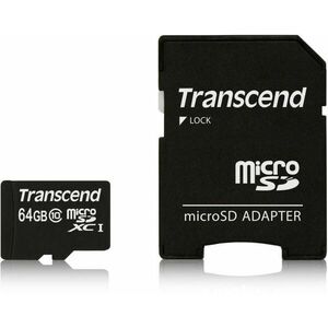 microSDXC 64GB Class 10 300x TS64GUSDXC10 kép