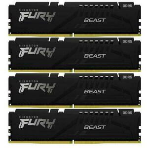 FURY Beast 64GB (4x16GB) DDR5 5600MHz KF556C40BBK4-64 kép