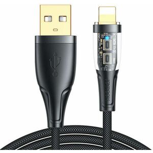 S-UL012A3 USB-A/Lightning black kép