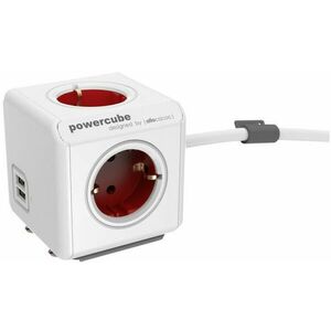 PowerCube Extended + 2 USB 1, 5 m (2402RD) kép