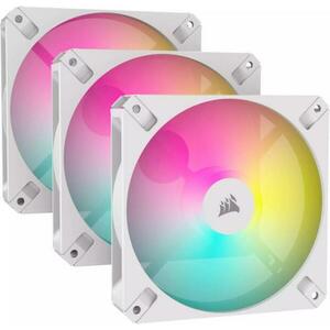 iCUE AR120 Digital RGB 120mm PWM Triple Pack White (CO-9050169-WW) kép