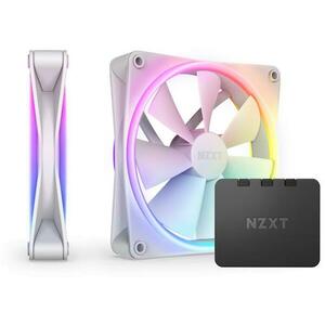 F140 RGB Duo White 2 (NZXT-FAN-RF-D14DF-W1) kép