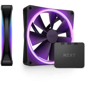 F140 RGB Duo Black 2 (NZXT-FAN-RF-D14DF-B1) kép