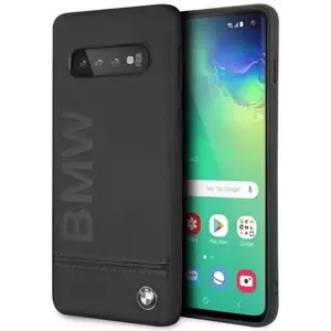 Tok BMW - Samsung Galaxy S10 Signature Case Black (BMHCS10LLSB) kép