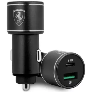 Autó töltő Ferrari charger FEOCCALBK PD-QC 3.0 36W Fast Charge black Scuderia (FEOCCALBK) kép