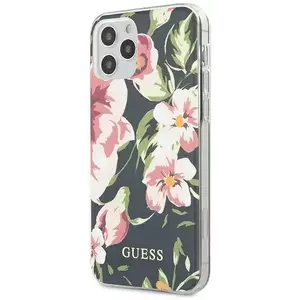 Tok Guess iPhone 12 Pro Max 6, 7" Navy NÂ°3 Flower Collection (GUHCP12LIMLFL03) kép