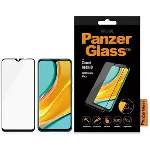 TEMPERED KIJELZŐVÉDŐ FÓLIA PanzerGlass Xiaomi Redmi 9 Case Friendly Black kép