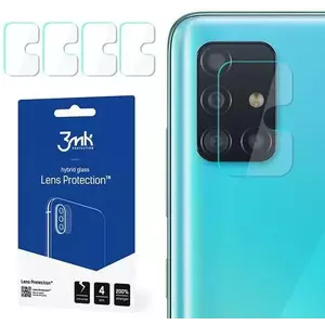 TEMPERED KIJELZŐVÉDŐ FÓLIA 3MK Lens Protect Samsung A516 A51 5G Camera lens protection 4 pcs kép