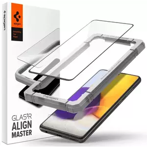 TEMPERED KIJELZŐVÉDŐ FÓLIA SPIGEN ALM GLASS FC GALAXY A52 LTE/5G BLACK (AGL02821) kép