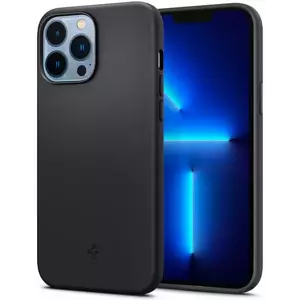 Tok Spigen Silicone Fit, black - iPhone 13 Pro (ACS03283) kép