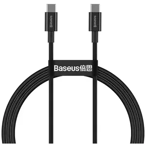 Kábel Baseus Superior Series Cable USB-C to USB-C, 100W, 1m (black) (6953156208438) kép