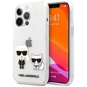 Tok Karl Lagerfeld KLHCP13LCKTR iPhone 13 Pro 6, 1" hardcase Transparent Karl & Choupette (KLHCP13LCKTR) kép