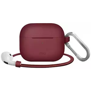 UNIQ case Vencer AirPods 3 gen. Silicone burgundy maroon (UNIQ-AIRPODS(2021)-VENMRN) kép