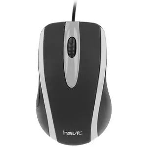 Egér Universal mouse Havit MS753 black+grey kép