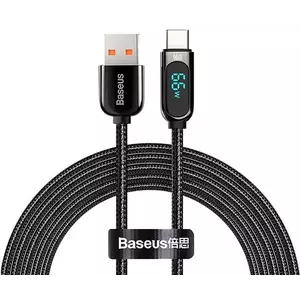 Kábel Baseus Display Cable USB to Type-C, 66W, 2m (black) kép