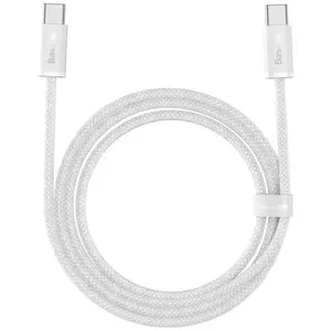 Kábel Cable USB-C to USB-C Baseus, 100W, 1m (white) kép