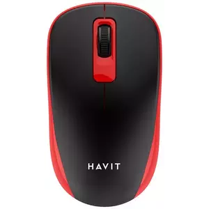 Egér Havit MS626GT universal wireless mouse (black&red) kép