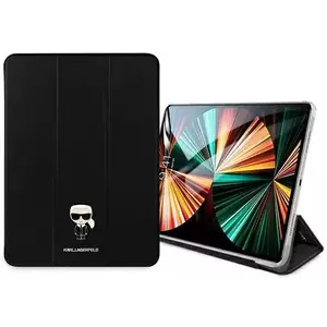 Tok Karl Lagerfeld KLFC12OKMK iPad 12.9" Pro 2021 Book Cover black Saffiano Karl Iconic (KLFC12OKMK) kép