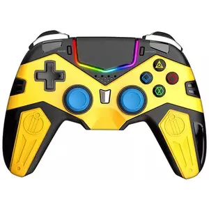 Játékvezérlő iPega PG-P4019A Wireless Gaming Controller touchpad PS4 (yellow) kép