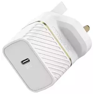 Töltő OTTERBOX UK WALL CHARGER 30W GAN 1X USB-C 30W USB-PD WHITE (78-80487) kép