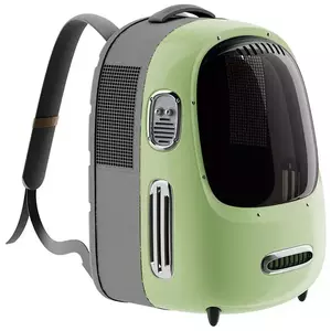 Pet Travel Backpack PetKit Breezy 2, Green (6973293808629) kép