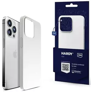 Tok 3MK Hardy Case iPhone 13 Pro Max 6, 7" silver-white MagSafe (5903108500616) kép