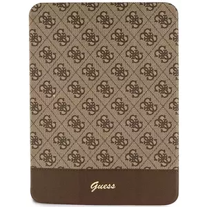 Tok Guess iPad 10.9" brown 4G Stripe Allover (GUFC11PS4SGW) kép