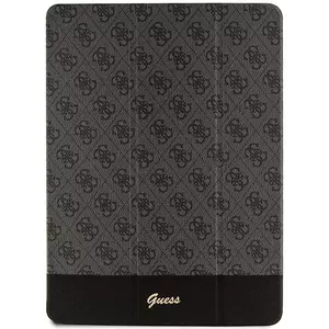 Tok Guess iPad Pro 12.9" black 4G Stripe Allover (GUFCP12PS4SGK) kép