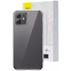 Tok Transparent Case Baseus Simple for iPhone 11 (6932172630133) kép