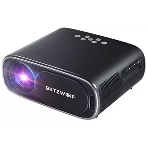 Vetítő BlitzWolf BW-V4 1080p LED beamer / projector, Wi-Fi + Bluetooth, black (5905316147027) kép