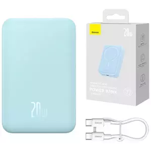 Töltő Powerbank Baseus Magnetic Mini 20000mAh 20W MagSafe (blue) kép