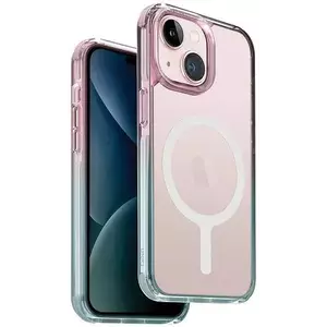 Tok UNIQ case Combat Duo iPhone 15 6.1" Magclick Charging pastel sky blue-powder pink (UNIQ-IP6.1(2023)-CDSBLPPK) kép