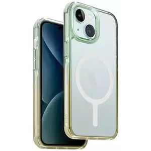 Tok UNIQ case Combat Duo iPhone 15 6.1" Magclick Charging green-yellow (UNIQ-IP6.1(2023)-CDSGRSYE) kép