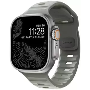 Óraszíj Nomad Sport Strap M/L, coastal rock - Apple Watch Ultra 2/1 (49mm) 9/8/7 (45mm)/6/SE/5/4 (44mm)/3/2/ (NM01111085) kép