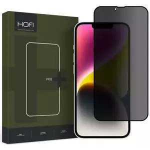 TEMPERED KIJELZŐVÉDŐ FÓLIA HOFI ANTI SPY GLASS PRO+ PRIVATIZING GLASS IPHONE 13 PRO MAX / 14 PLUS PRIVACY (9490713933541) kép