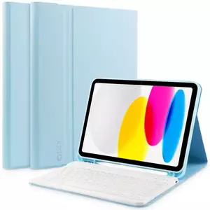 Tok TECH-PROTECT SC PEN + KEYBOARD IPAD 10.9 2022 SKY BLUE (9490713934630) kép