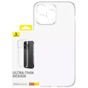 Tok Baseus Phone Case for iPhone 15 ProMax OS-Lucent Series (Clear) kép