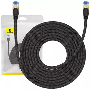 Kábel Baseus Braided network cable cat.7 Ethernet RJ45, 10Gbps, 8m (black) kép