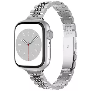 Óraszíj Spigen Shine Fit, silver - Apple Watch 41mm/40mm/38mm (AMP06920) kép