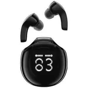 Fejhallgató Acefast Earphones TWS T9, Bluetooth 5.3, IPX4 (obsidian black) kép