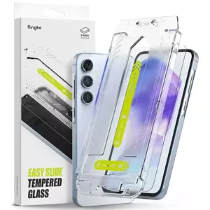 TEMPERED KIJELZŐVÉDŐ FÓLIA RINGKE EASY SLIDE 2-PACK GALAXY A55 5G CLEAR (8809961784811) kép