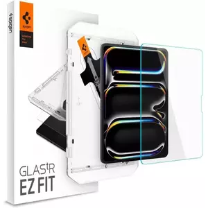 TEMPERED KIJELZŐVÉDŐ FÓLIA Spigen Glass tR EZ Fit 1 Pack - iPad Pro 12.9" 2024 (AGL07793) kép