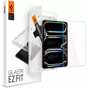 TEMPERED KIJELZŐVÉDŐ FÓLIA Spigen Glass tR EZ Fit 1 Pack - iPad Pro 11" 2024 (AGL07788) kép