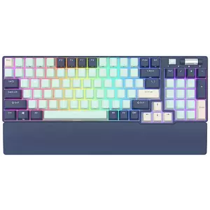 Billentyűzet Royal Kludge RK96 RGB mechanical keyboard, brown switch (blue) kép